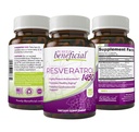 PURELY gavnlig RESVERATROL1450- 90day Supply, 1450mg per Servering af Potent Antioxidanter & Trans- Resveratrol, fremmer Anti- Aging, Kardiovaskulær Support, Maksimale fordele (1 flaske)
