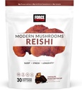 FORCE FACTOR Moderne champignoner bløde tygge, Reishi champignon supplement til støtte søvn, stress Relief, & Longevity, antioxidanter supplement, lækker chokolade Peanut Butter Cup Flavor, 30 Soft Chews