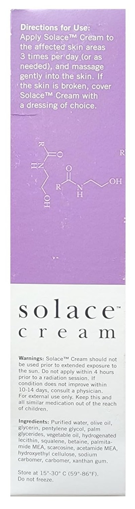 Solace Steroid Free Eksem Cream - Nu tilgængelig uden reception - Klinisk bevist sikker og effektiv hypoallergen Eksem Relief Behandling - Sikker for børn og voksne (4.9 Ounces)