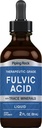 Piping Rock Liquid Fulvic Acid Drops Mex124; 2 fl oz Mex124; with Trace Minerals Mex124; Ionic Supplement Mex124; Vegetar, Non- GMO & Gluten Free