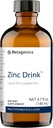 Metagenics Zink Drink - Trace Mineral - Immunsystemet & Enzymes Support * - med Zink Sulfate - Non-GMO, Gluten- Free, Vegetar - 4.7 fl oz