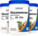 Nutricost Glucomannan Powder 500G (3 flasker)