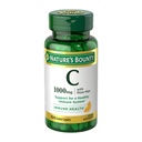 Naturens Bounty C-vitamin + Rose HIPS, immunforsvar, 1000mg C-vitamin, Overtrukne kapsler, 1 Servering per dag, Vegetariske kapsler, 100 Ct