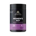 Ancient Nutrition Multivitamin til kvinder 40, Multi Vitamin og immunforsvar med D & C-vitamin, 20 Vitamin og mineraler, Stress og søvn support, understøtter ben og blod sundhed, 90 kapsler