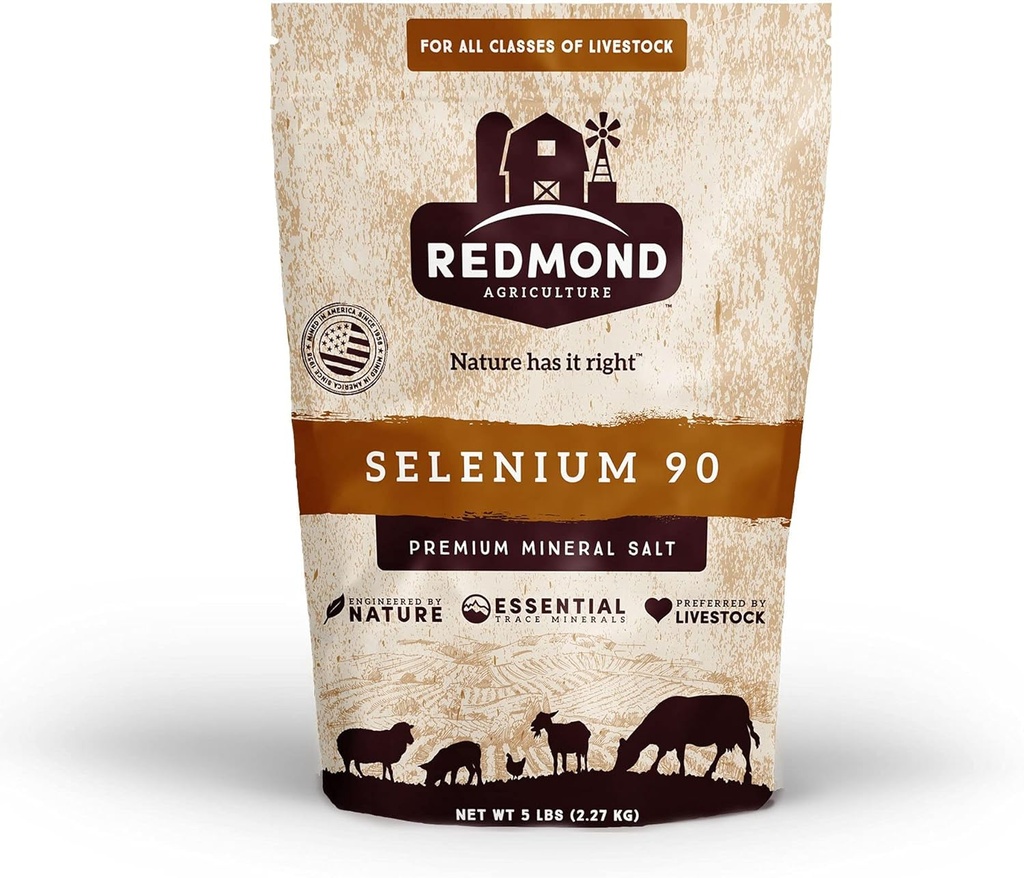 Redmond Landbrug Selenium 90 Premium Mineral Salt