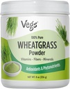 Wheatgrass Powder Juice - Organic Greens Superfood Powder - Support Immunity, Digestive Health - Wheatgrass for Smoothies, Juice, Baking - 8 Oz