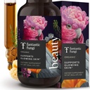 Fantastic Fungi Beauty Elixir med Tremella Mushroom Extract, Chaga Mushroom Extract, Horsetail & Acerola - Organic Drops for Sund Hår, Hud & Nails - Formuleret i USA - 30 Servering, 1 fl oz