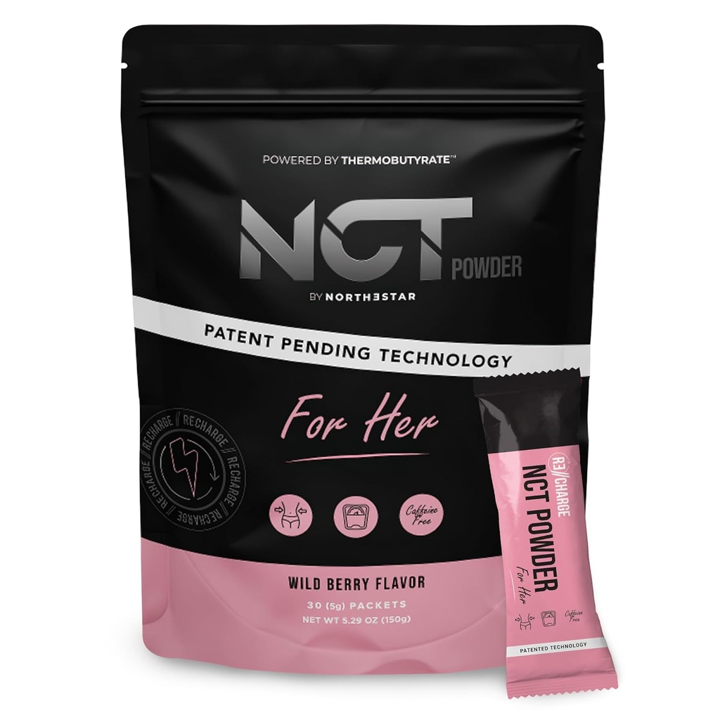 NCT Powder by Northestar - For Her, Wild Berry Flavor (30 pakker)