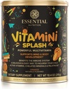 Essential Nutrition Vitamini Splash - Kids multivitamin Powder - Nutritional Support - 13 Aktive Vitamin & 6 Chelated Minerals, Prebiotic Fiber - Orange Flavor - (10,4 oz) - Vegan