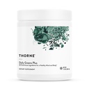 THORNE - Daily Green Plus - Omfattende Green Powder med Matcha, Spirulina, Moringa og Adaptogen, Mushroom og Antioxidant Blandinger - Forfriskning, Mint Flavor 7.2 Oz - 30 Serveringer