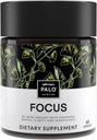 PALO FOCUS Brain Booster Natural Supplement Nootrop for Memory, Focus, Learning, Reall, Opmærksomhed og kognition - Ginkgo Biloba, Bacopa, Gotu Kola, Ashwagandha,, Mucuna 60 kapsler