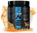 eFlow Nutrition Enrage Black High Stimulant Pre Workout Supplement - Preworkout Powder to Boost Energy, Pumper og Styrke - 4 Arme (30 Servere) (Sour Mango)