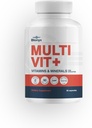 Multivit + Atlete 's Multivitamin - Hel Food- Sourced Nutrients, Understøtter Performance & Muscle Health, 90 Day Supply