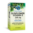 Hele Jorden og havet fra naturlige faktorer, Solsikke Vitamin E, Hele fødevarer supplement
