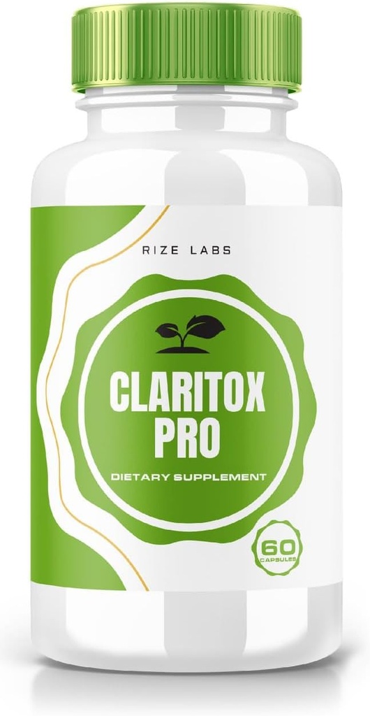 rize laboratorier - Claritox Pro Advanced Pill Formel til Vertigo (60 kapsler)
