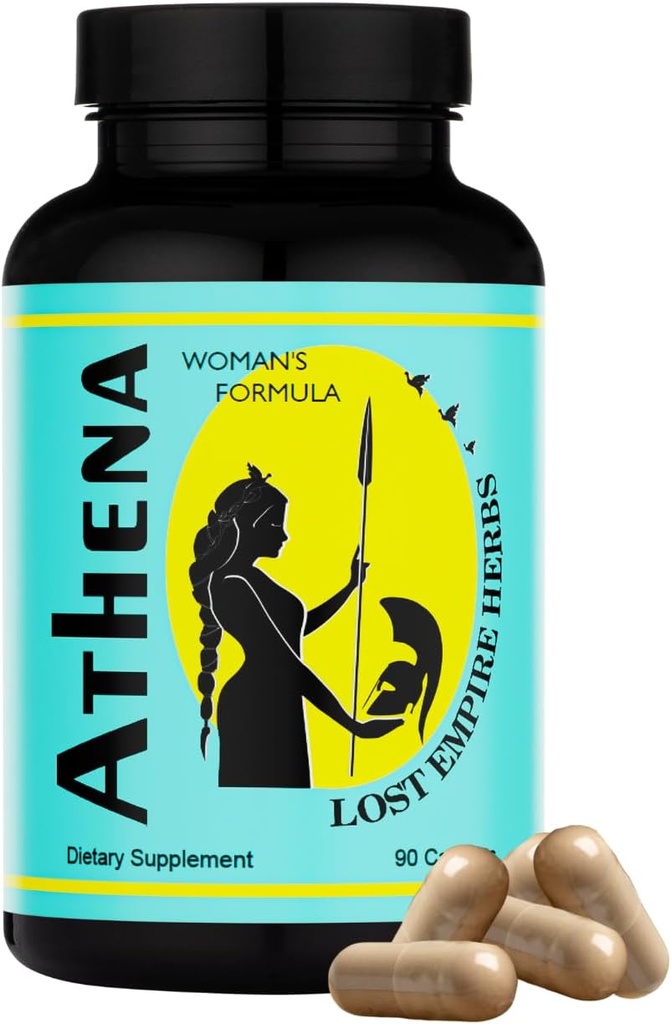 Lost Empire Herbs Athena Kvindes Formel 124; Dong Quai, Shatavari, Pine Pollen, Schisandra, Goji, Seabuckthorn, Longan Herbal Blend for Women