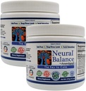 NEURAL BALANCE Anandanol med Proprietær fordøjelsesmiddel Enzyme Blend (pulver, 2 Pack)