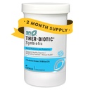SFI Health Klaire Labs Ther- Biotic Synbiotic Prebiotics & Probiotics for Women & Men - Daglig Probiotisk med lav FODMAP Prebiotic - Gut, immunforsvar, luftveje og fordøjelsessygdomme (60 kapsler)