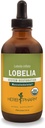 Herb Pharm Certified Organic Lobelia Liquid Extract til støtte for bevægeapparatet - 4 Ounce