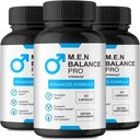 M.E.N Balance Pro Kapsler - Officielle Mænd Balance Pro Pills til støtte Prostate Heath, Alle naturlige Formel for energiniveauer & Samlet Well- Being, Premium M.E.N Balance Pro Anmeldelser (3 Pack)