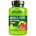 NATURELO Teen Multivitamin - Hel mad Multivitamin - med mineraler til Teenage drenge & piger - supplement til aktive børn - non-GMO - Vegan & Vegetar - 180 kapsler