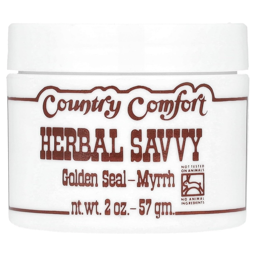 Land Comfort Herbal Savvy Goldenseal Myrra Supplement, 2 Ounce