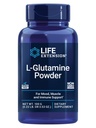 Life Extension L- Glutamin Powder, Amino Acid, Understøtter muskel sundhed og immunforsvar, Gluten- Free, Non- GMO, Vegetar, 100 Bedste