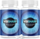 (2 Pack) Visicharp Advanced Eye Health Formel for Eyes Pills Visi Sharp Supplement (120 kapsler)