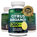 Citrus Bergamot Supplement - 150: 1 Uddrag, 1200mg per servering, 80% Polyphenoler, Supplement for High Cholesterol, Italiensk Sourced, 60 Greve, 1 Måned Supply, Made in USA