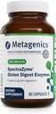 Metagenics SpectraZyme Gluten Digest Enzymes - fordøjelsesenzymer - Hjælp Digest Hvede, Byg & Rye Grains * - Gut Health Supplement * - Non- GMO, Gluten- Free & Vegetarian