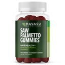 Saw Palmetto for mænd Gummies - DHT Blocker supplement til hår sundhed og mandlige mønstre Balding - 120 Greve - Understøtter skalp og prostata wellness - Raspberry Flavor - Vegan, non-GMO, 2 Måned Supply