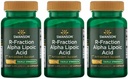 Swanson Triple Strength R- Fraction Alpha Lipoic Acid - fremmer sundt blodtryk & leverer essentielle næringsstoffer - (30 kapsler, 300 mg hver) (3 Pack)