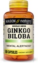 Mason Vitamin Ginkgo Biloba Kapsler, 180 Greve