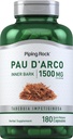 Piping Rock PAU D 'Arco Kapsler 124; 1500 mg