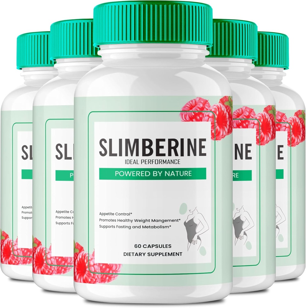 Slimberine Keto Kapsler, Slimberine Advanced Formel Pills - Maksimal styrke, Slimberine Alle naturlige Keto Pills, Slimberine Kapsler, Slimberine Official Formel Pills Anmeldelser (5 Pack)