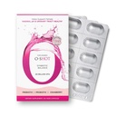 O- Shot (r Vegan Vaginal Probiotic + Prebiotic for Women, Cranberry Extract, Chicory Root, Vaginal pH, Urinary Tract, fordøjelse, Bloating, Non Dairy, Non GMO, Gluten Free, 30 Vege- Kapsler