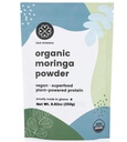 Organic Moringa Powder Dex124; 100% Regenerative Organic Raw Moringa Powder, Certificeret USDA. Non- GMO (250g)