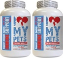 Dog Immune System Supplements - Dog Immune Support - Booster - Healthy PET - Supplement - Turkey Tail for Dogs - 120 Treats (2 Bottles)