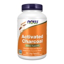 Now Foods Supplements, Aktiveret kul fremstillet af kokos skaller, non-GMO projekt Verified, Detox Support *, 200 Veg kapsler