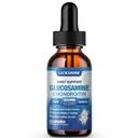 1 Pack Glucosamin Chondroitin MSM Liquid Drops - Ekstra styrke Fælles Support for voksne med Quercetin Boswelia, Bromelain, Hyaluronsyre, Antioxidant immunforsvar (2 Fl oz)