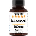 MONOHERB Policosanol 100 mg per kapsel - 90 Veg kapsler