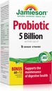 Jamieson Laboratories Probiotic 5 Millioner Regelmæssig styrke supplement, 60 Tæl