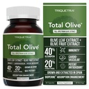 Total Olive ® - Olive Leaf Extract (40% Oleuropein) Plus Olive Fruit Extract (20% Hydroxytyrosol) - Fuld Spectrum Extract Grown & Extraded i Spanien - BioPerine Absorption Enhancement (60 Greve)