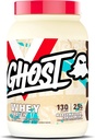 GHOST Whey Protein Powder, Marshmallow Cereal Milk - 2LB, 25G Protein - Whey Protein Blend - The Post Workout Fitness & Nutrition Shakes, Smoothies, Bagning & Madlavning - Soy & Gluten- Free