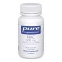 Ren indkapsling NAC 600 mg - N- acetyl cystein NAC supplement til lung sundhed & immunforsvar, leverstøtte & antioxidanter * - med Freeform N- Acetyl- L- cystein - 30 kapsler