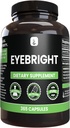 PURE ORIGINAL INGREDIENSER Eyebright (365 kapsler) Ingen Magnesium eller ris Fyldere, Altid Pure, Lab Verified