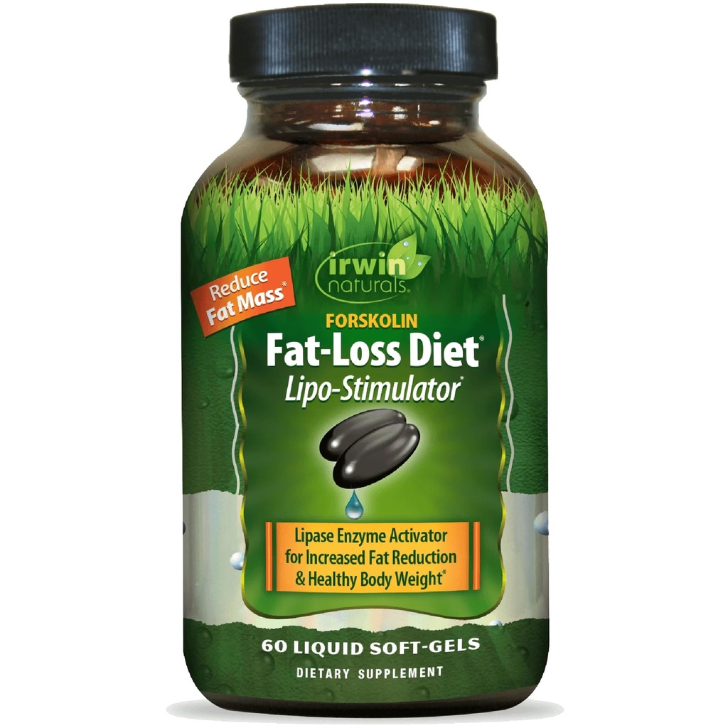Irwin Naturals Forskolin Fat Loss Diet Supplement, 60 Greve