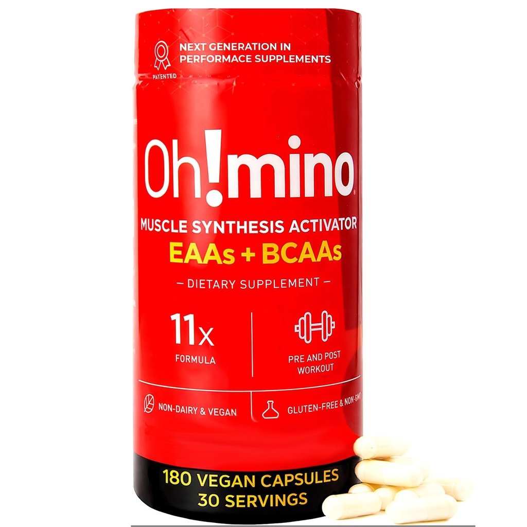 Mino Essential Aminosyretilskud. Kaffekapsler. Alle 9 EAA 'er, BCAA' er og den perfekte Amino til træning, Amino Energy, og til at opbygge muskler, og gendanne hurtigere.
