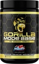 Gorilla Mind Base Pre Workout - øger nitrogenoxid Intensive Focus & Drive Endurance Power - L- Citrullin, L- Tyrosine, betain, Alpha- GPC, koffein, Huperzine A - 360 Grams (Bombsicle)
