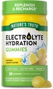 Nature 's Truth Electrolyte Gummies for Hydration Year 124; 30 Greve Year 124; Vegan, Non- GMO & Gluten Free Supplement Year 124; Lemon Flavor